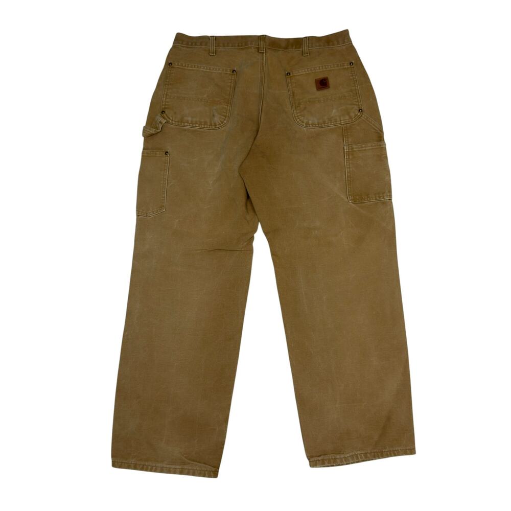 Carhartt brown double knee work wear carpenter pants - Picture 4 of 6